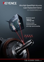 LK-G5000/3000 Series Ultra High-Speed/High-Accuracy Laser Displacement Sensor Catalogue