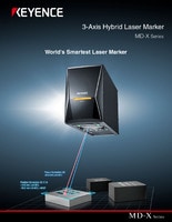 Série MD-X Marqueur laser hybride 3D Catalogue