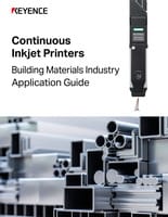 IJP for industrial use Building materials industry Application Examples