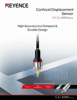CL-3000 Series Confocal Displacement Sensor Catalogue