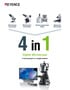 4 microscopes in a single system! 4 in1 Digital Microscope