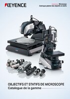Microscope Catalogue général des objectifs et statifs