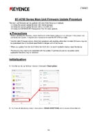 BT-A700 Series Main Unit Firmware Update Procedure