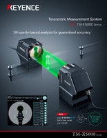 TM-X5000 Series Telecentric Measurement System Catalogue