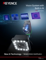 VS Series Vision System with Built-in AI Catalogue