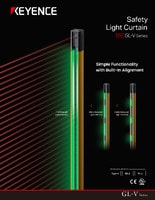 GL-VM Series Small & Robust Safety Light Curtain Catalogue (Type 4)