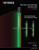 Série GL-V Barrière immatérielle de sécurité compacte et robuste Catalogue