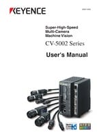 Série CV-5002 Manual d'utilisation (Anglais)