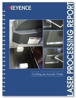 LASER PROCESSING REPORT [Cutting an Acrylic Plate]