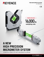 LS-9000 Series High-speed optical micrometer Catalogue