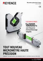 Série LS-9000 Micromètre numérique haute précision et ultra-haute vitesse Catalogue