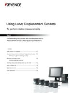 Utilisation de capteurs de déplacement à laser pour réaliser des mesures stables Vol.1
