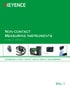 Non-contact Measuring Instruments: INTRODUCTION GUIDE Vol.1
