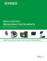 Non-contact Measuring Instruments: INTRODUCTION GUIDE Vol.1