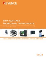 Non-contact Measuring Instruments: INTRODUCTION GUIDE Vol.3
