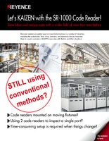 KAIZEN avec le lecteur de code SR-1000 !
