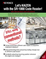 Let's KAIZEN with the SR-1000 Code Reader! [Autofocus]