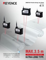 Série IL Capteur laser CMOS analogique multifonction Catalogue