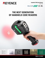 Série SR-G100 Lecteur de codes DPM (marquage direct) portatif Catalogue