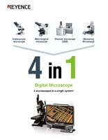 4 microscopes in a single system! 4 in1 Digital Microscope