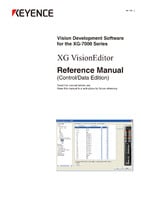 Série XG-7000 XG VisionEditor Manuel de Référence Modification de commande/de données