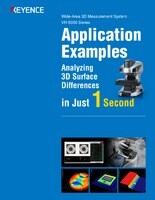 VR Series Application Examples Analysing 3D Surface Differences in Just 1 Second
