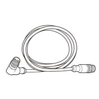 OP-88039 - NFPA79 compliant monitor cable, Right angle, 2 m