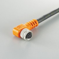 OP-85585 - Connector Cable M8 L-shaped 10-m PUR