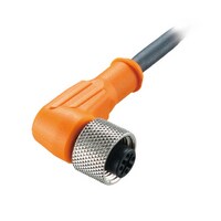 OP-87278 - Connector Cable M12 L-shaped 10-m PUR