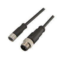 OP-89126 - M8 3-pin Cable for built-in amplifier connector / Cable for amplifier relay connector Standard 5 m