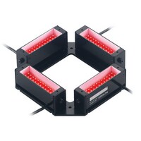 CA-DQR10 - Red Square Bar Light 109-109