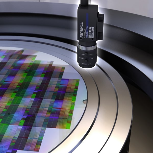 Détection de la position des encoches sur les wafers