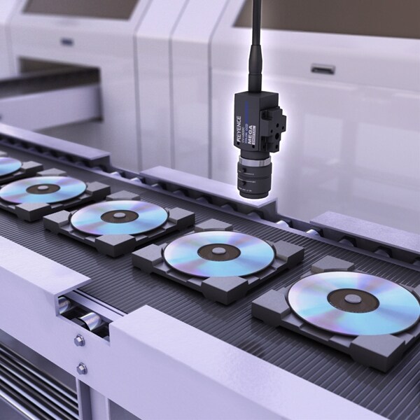 Inspection de la surface d'un disque optique