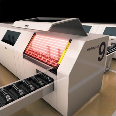 IP67 enclosure rated safety light curtain